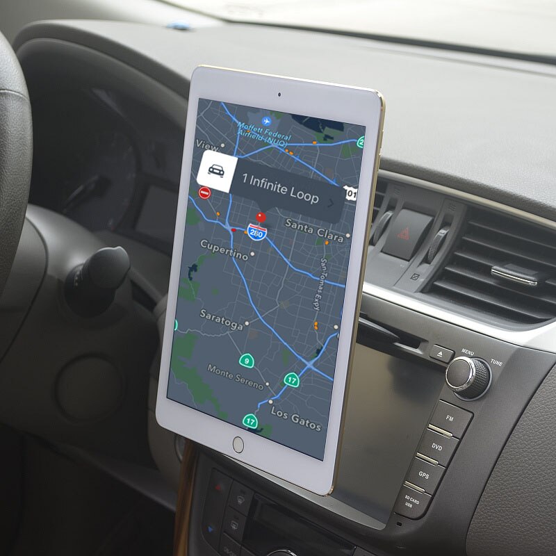 Car CD Slot Tablet Holder CD Player Phone GPS Magnetic Stand 360 Rotation Mount for IPad Pro Air 9.7 10.5 Mini 4-11 Inch Tablets