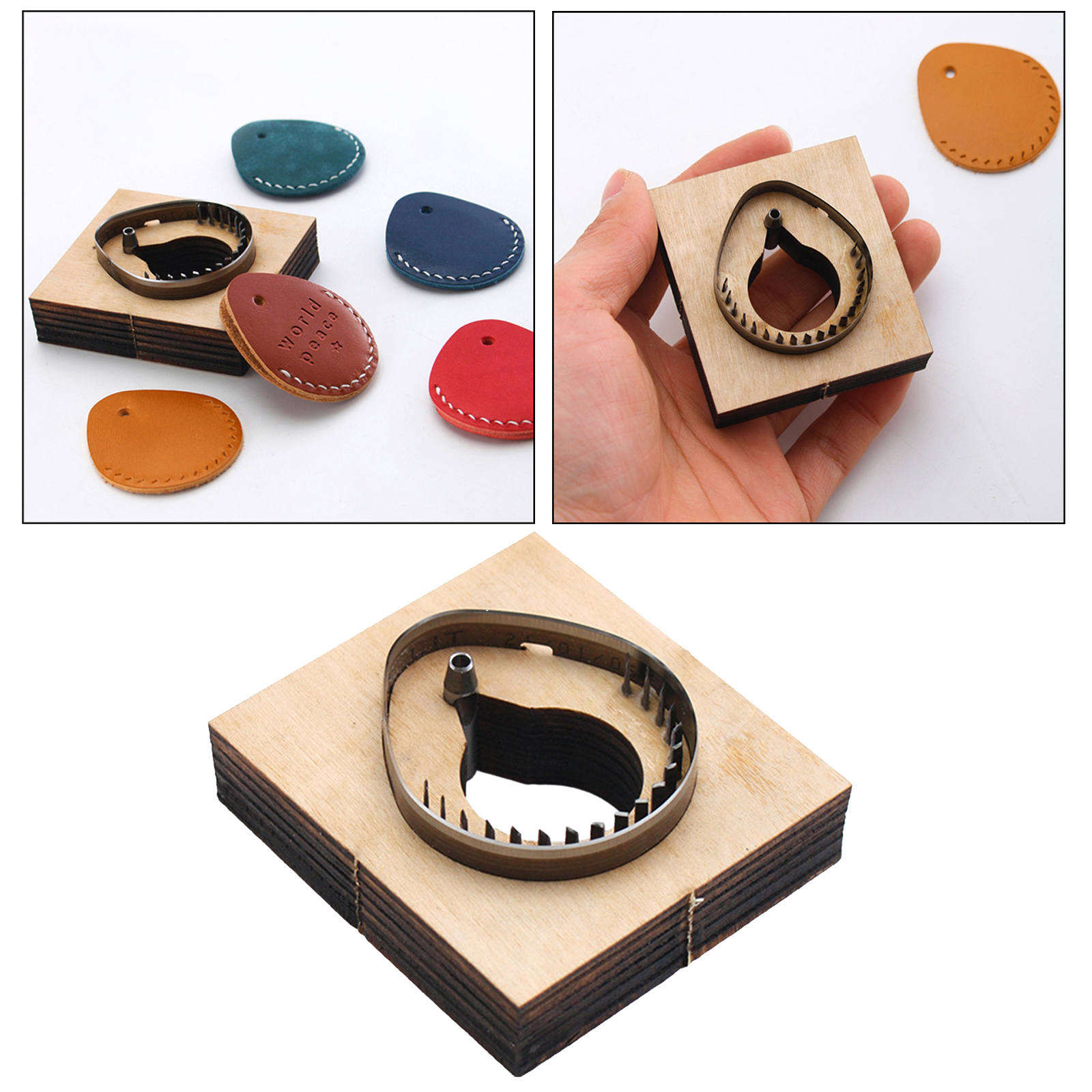 Leather Wood Cutter Shape Metal Cutting Dies Template DIY Leathercraft