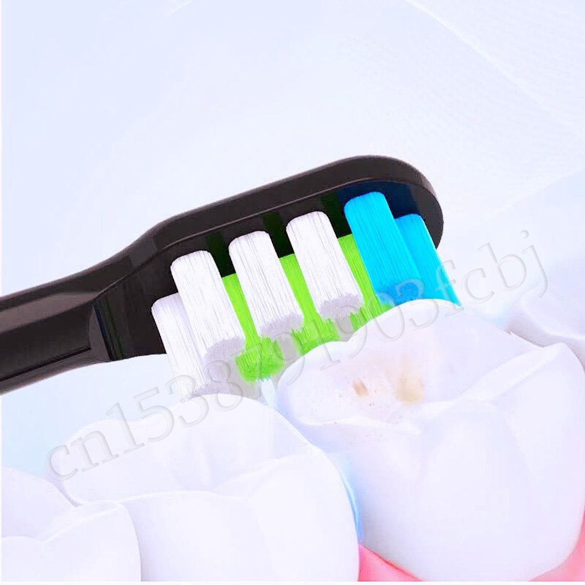 For Lebooo Huawei 2S/LBT203532A/LBT203552B Electric Toothbrush Head Diamond White Protection Replace Brush Head With Cover