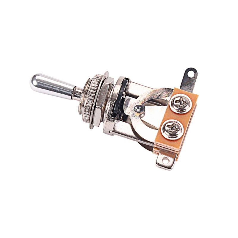 1 PC Toggle Switch 3 Ways Pickup Selector Tone Conversion For LP SG Electric Guitar Silver