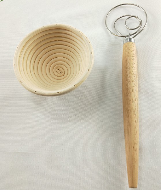 Banneton baguette mand de broodmand bakkerij broodbroodmand brood fermentatiemand deegkom stokbrood: Banneton en garde