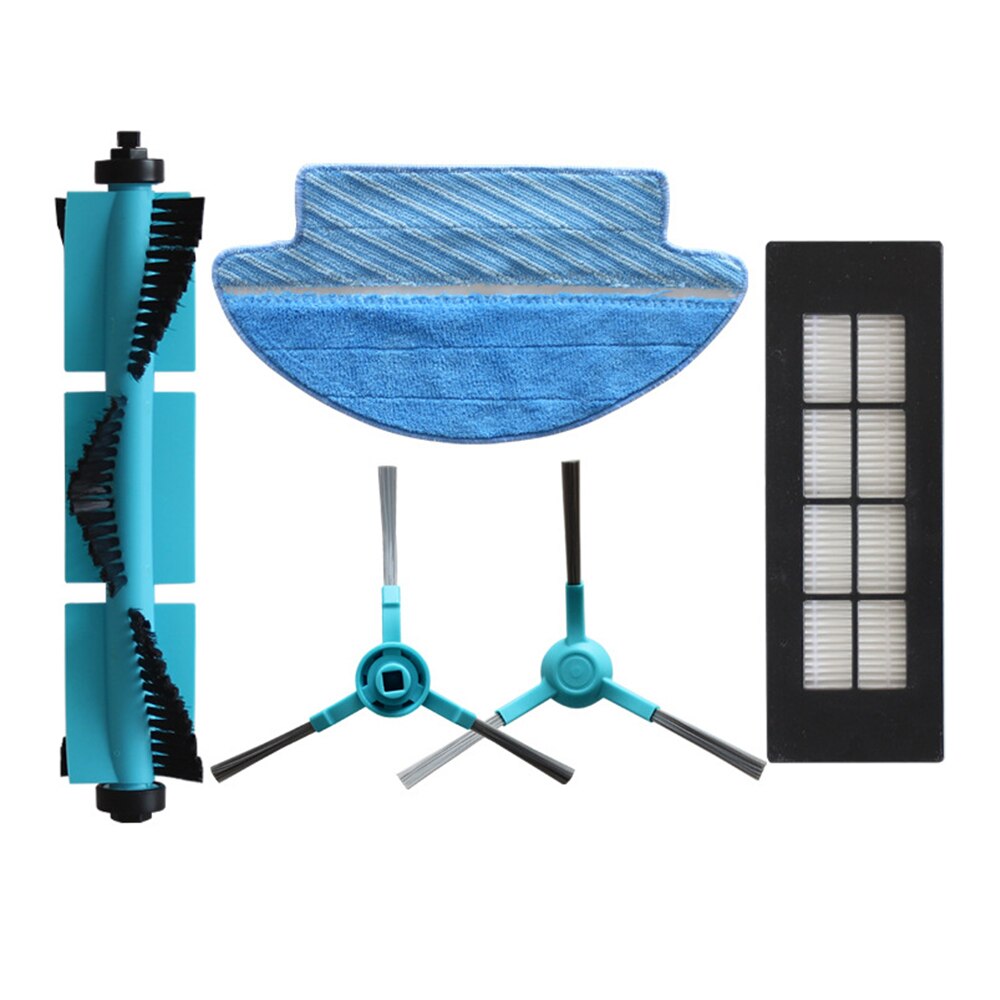 Cepillo Lateral Roller Brush filtro Hepa para Cecotec Conga serie 3090, piezas de limpiador al vacío, mopa, almohadilla, filtro de tanque de agua: 1