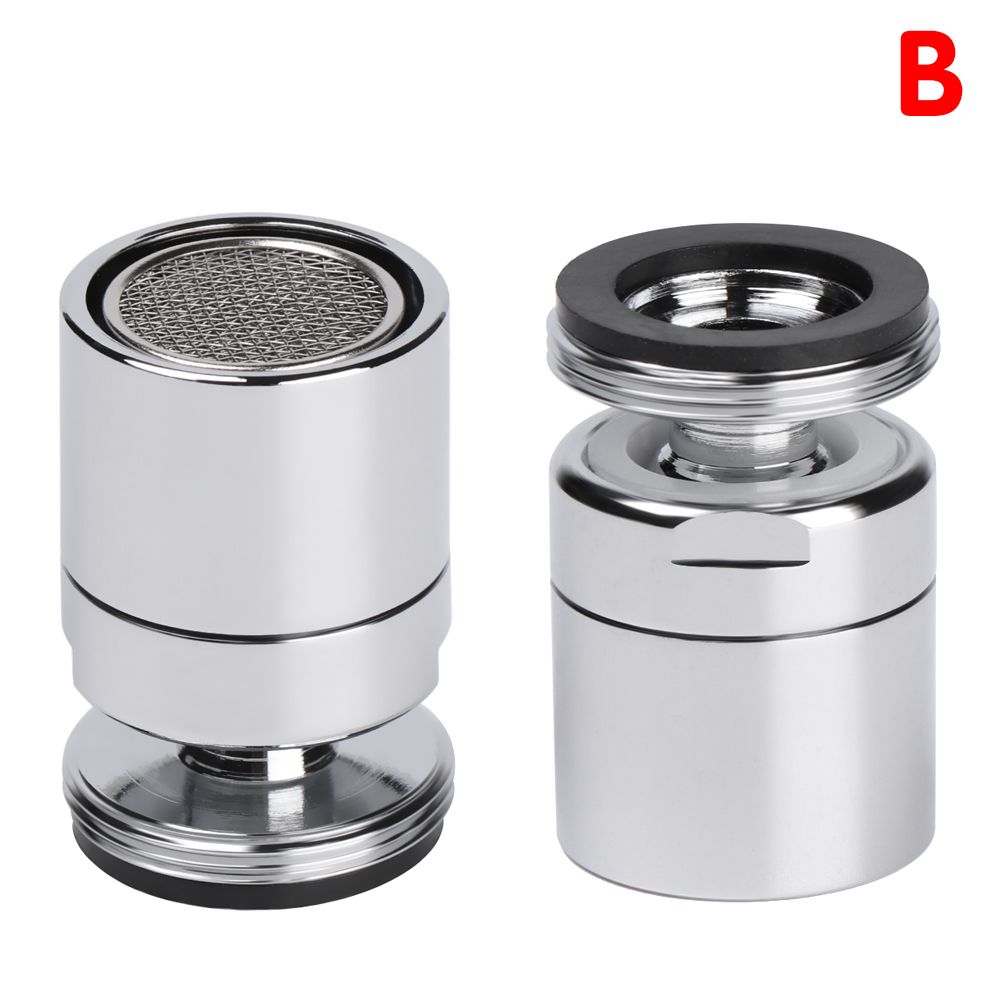 Flexible Kitchen Connector Sink Mixer Water Saving Tap Head Swivel Tap 360 Degree Aerator Faucet Nozzle: B