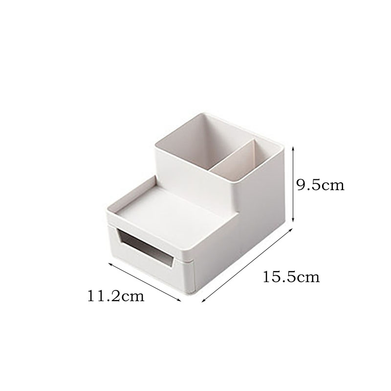 Office Stackable Storage Box Desktop Multi-purpose Stationery Document Paper Organizer Tray A4 File Folder Phone Pen Holder Box: 5