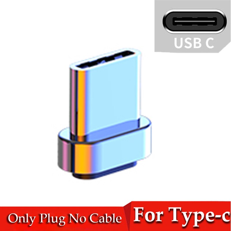 5A Magnetische Usb Kabel Micro Usb Type C Naar Usb C Kabel Met Usb A Connector Multifunction 100W Pd lader Usb C Snelle Oplaadsnoer: Only Type c Plug / 1.2M