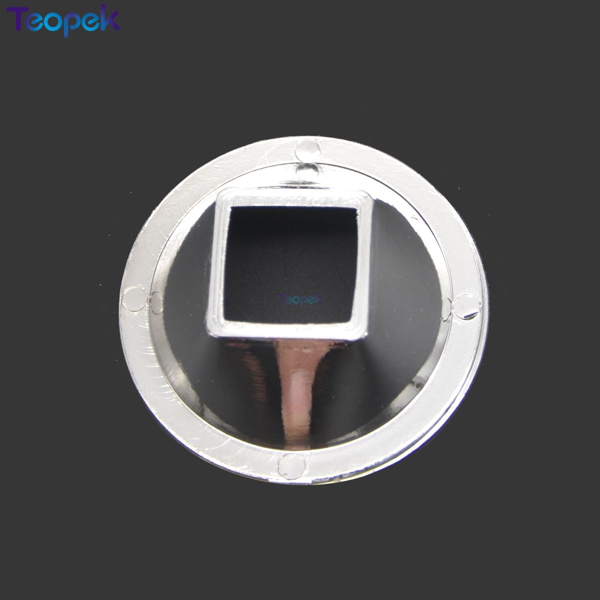 44mm Optical Glass LED Lens 60 or 120 degree + Reflector Collimator Kit for 10W Square High Power LEDs