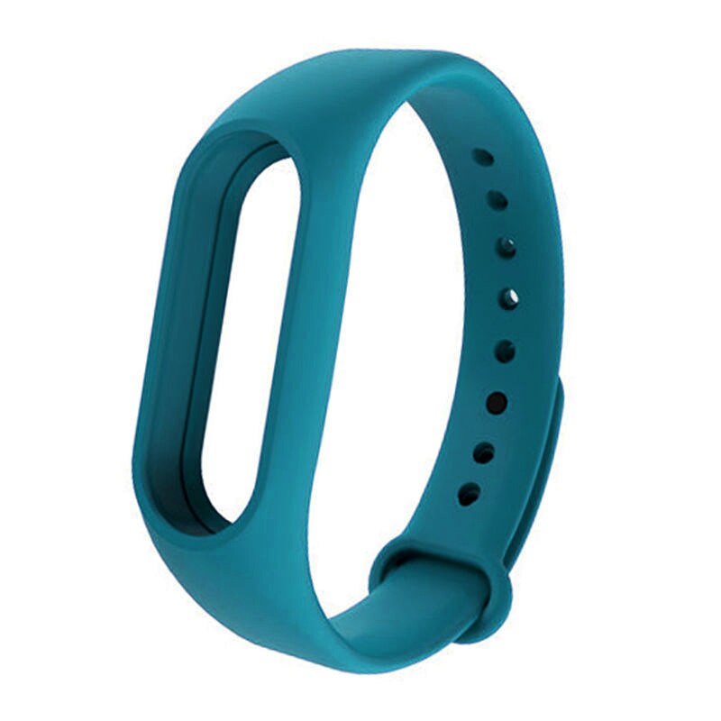 Voor mi band 2 accessoires pulseira mi band 2 strap vervanging siliconen wriststrap voor xiaomi Mi2 smart armband: light blue