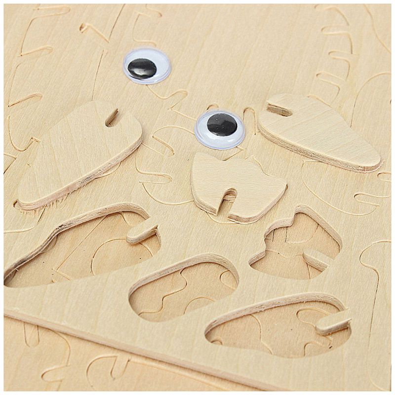 3D Del Gufo di Legno Di puzzle puzzle Woodcraft kit per Bambini Giocattolo Modello FAI DA TE Blocchi di Costruzione