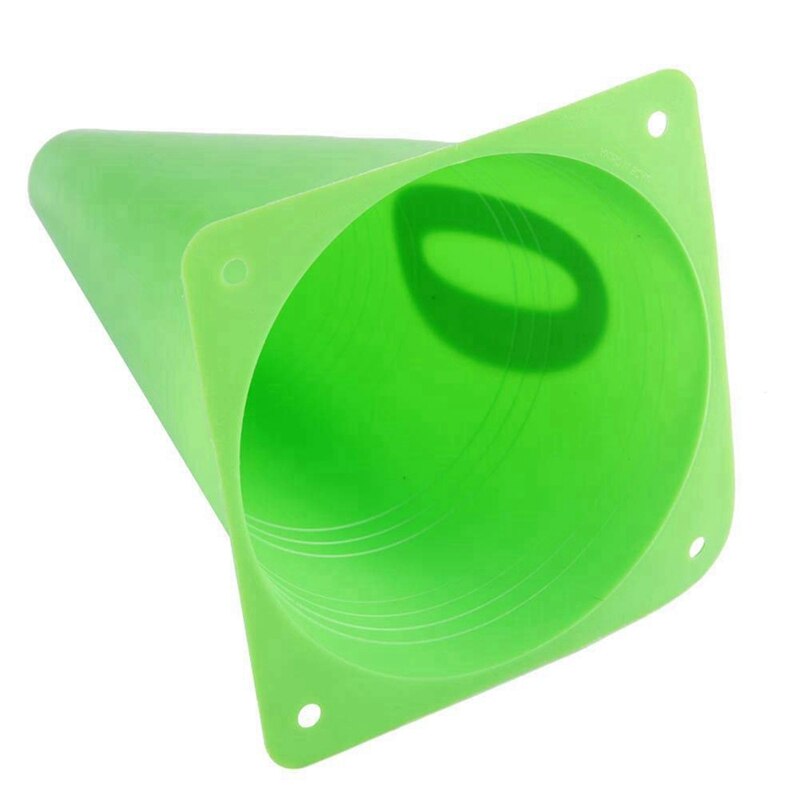 Soccer Training Cone 10 Pcs 23cm Soccer Training Marker Football Sign Bucket Road Cone Obstacles Roadblocks Soccer Sport