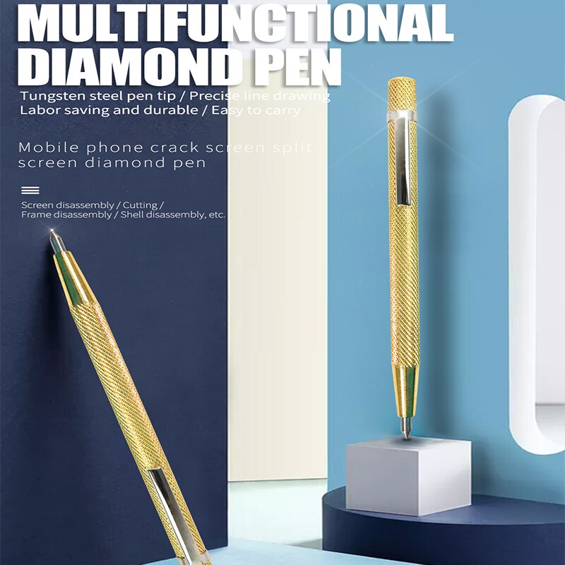 Glass Break Pen LCD Edge Screen Corner Crack Tool For Samsung Huawei LCD Touch Screen Separating Replacement Repair