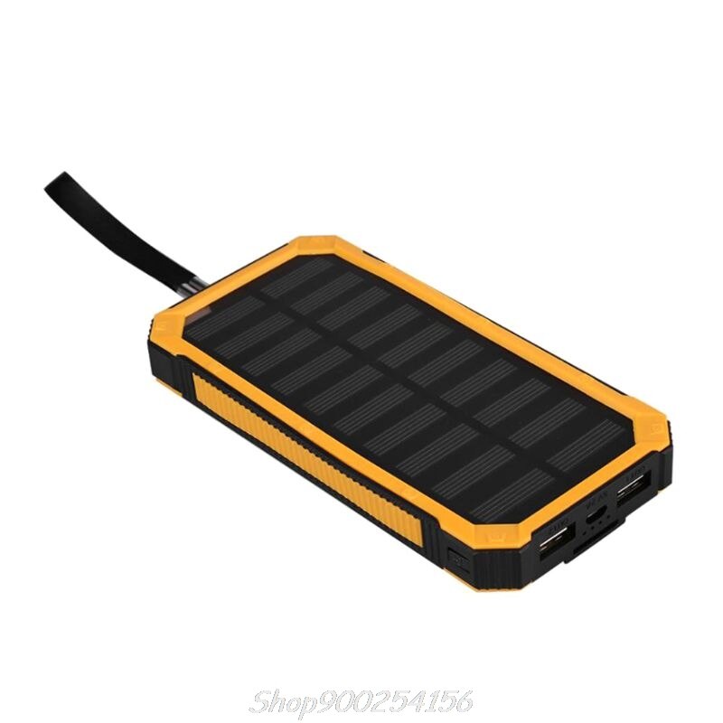 10000mAh Energie Bank fallen 5V 2A USB Häfen DIY Batterie Ladegerät Kasten DIY Für Samsung Xiaomi Huawei Handy, Mobiltelefon telefon: Orange