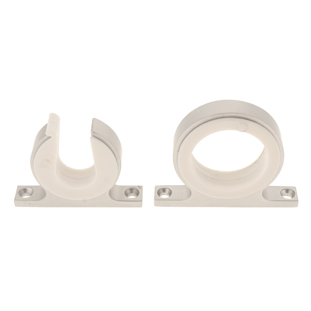 Premium Anodized Snap Lock Rod and Reel Storage Hanger Rack Set for Boat Van