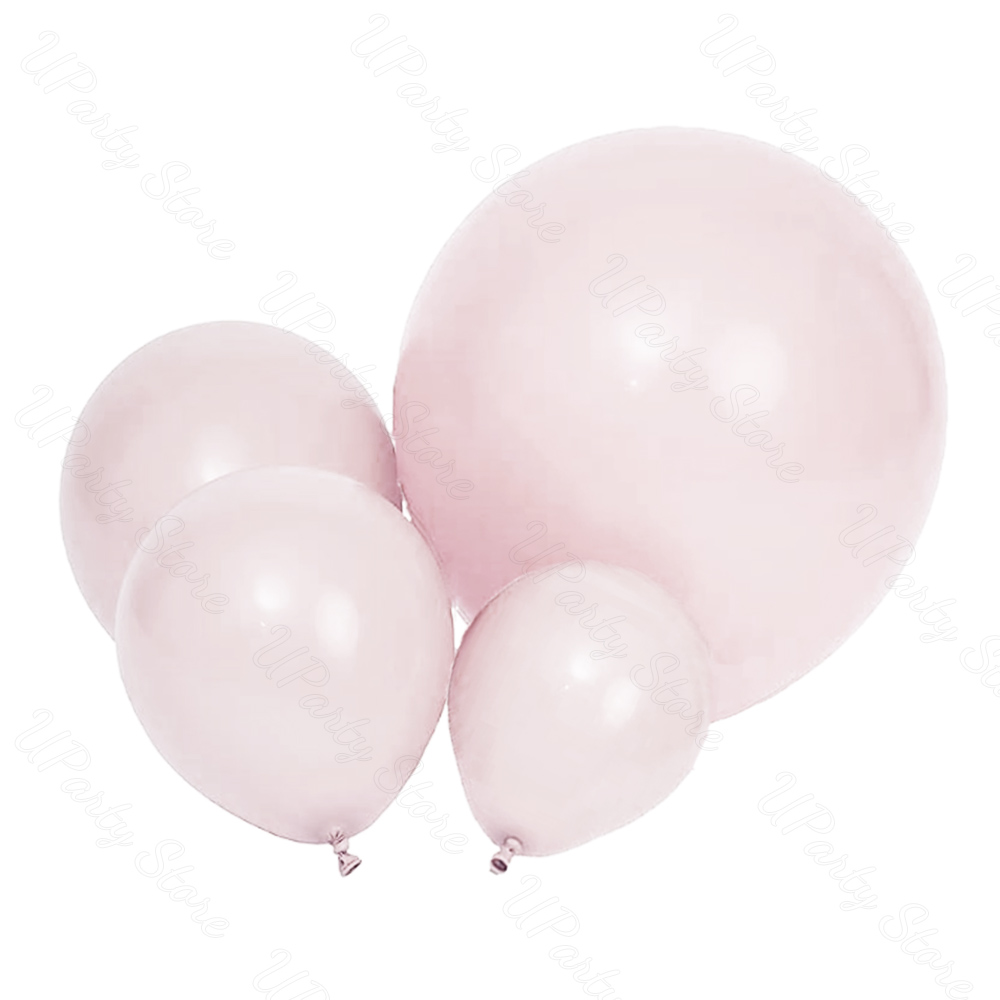 Globos rosa polvoriento de 5/10/12/18 pulgadas, rosa Retro, rosa fuerte, Pastel, rosa claro, globos para cumpleaños, boda, Baby Shower, decoración de: iridescent / 7inch