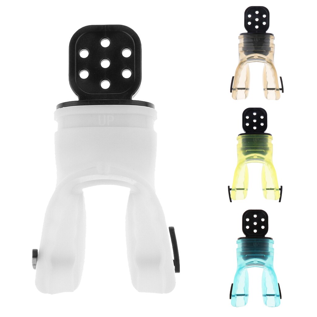 1PC Snorkel Bite Comfort Silicone Scuba Diving Snorkelling Moldable Bite Mouthpiece Regulator Accessories with Tie Wrap Gear