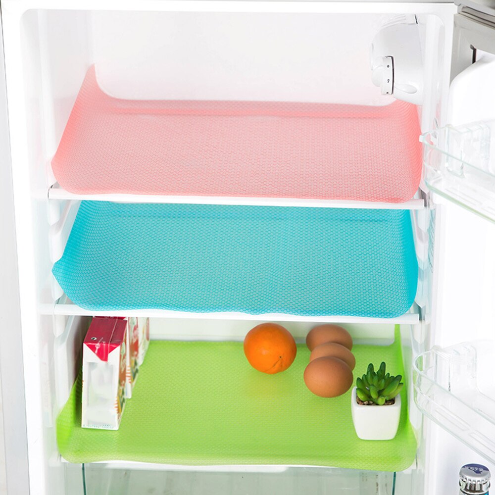 Absorption køkken skab måtter vandtæt garderobe pad køleskab mat køleskab pad kan skære antibakteriel pad
