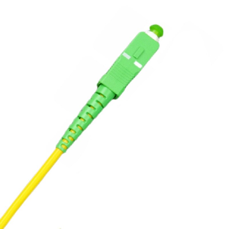 ]FASO 50Pcs Fiber Optic Pigtail SC/APC SX Core 9/125 0.9mm SM G657A2 Fiber Pigtail LSZH Yellow Jacket 1.5m