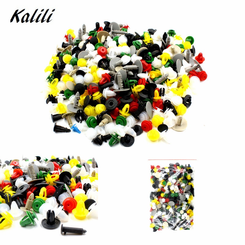 Universele Gemengde Auto Bumper Fender Deur Kofferbak Schroef Kunststof Sluiting Clip Voor Auto Behoud Klinknagel