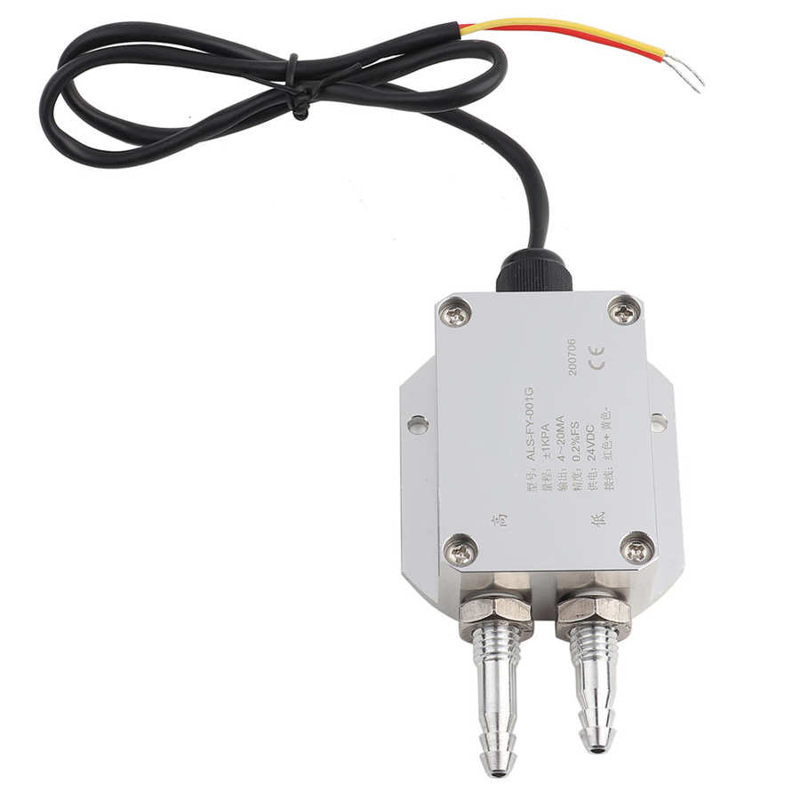 10v 4-20mA Pressure Difference Transmitter High Accuracy Micro Pressure Differential Sensor