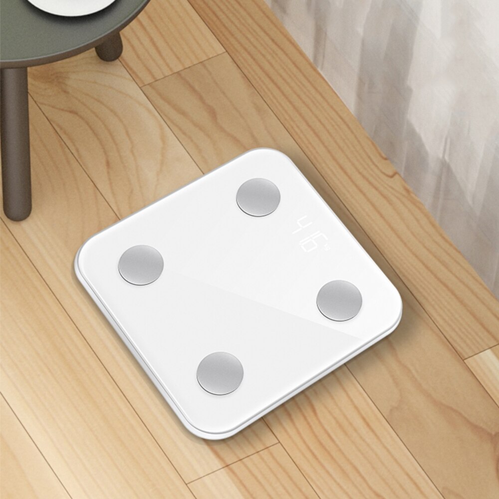 Smart Body Fat Weighing Scale With 3 AAA Batteries Bluetooth Scale Weight Scale Bathroom Scale Smart Backlight Display Scale