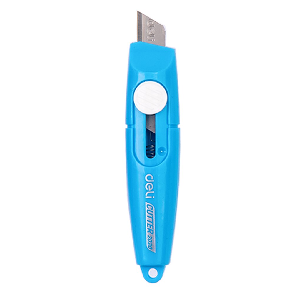 Deli – Mini coupe-papier Portable couleur bonbon, boîte de 5 pièces, fournitures scolaires, coupe-couteau utilitaire, papeterie couteau à découper E2020