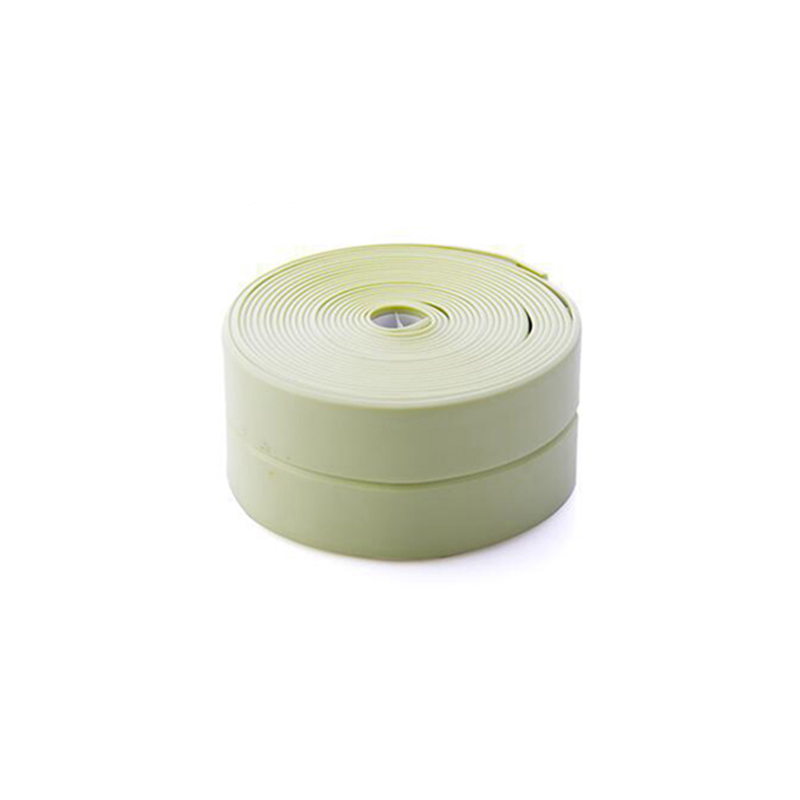 3.2M Lengte Multi-purpose Zelfklevende Pvc Reparatie Waterdichte Bonder Tape Afdichting Strip Wastafel Badkamer Muur Hoek strips Tape: green