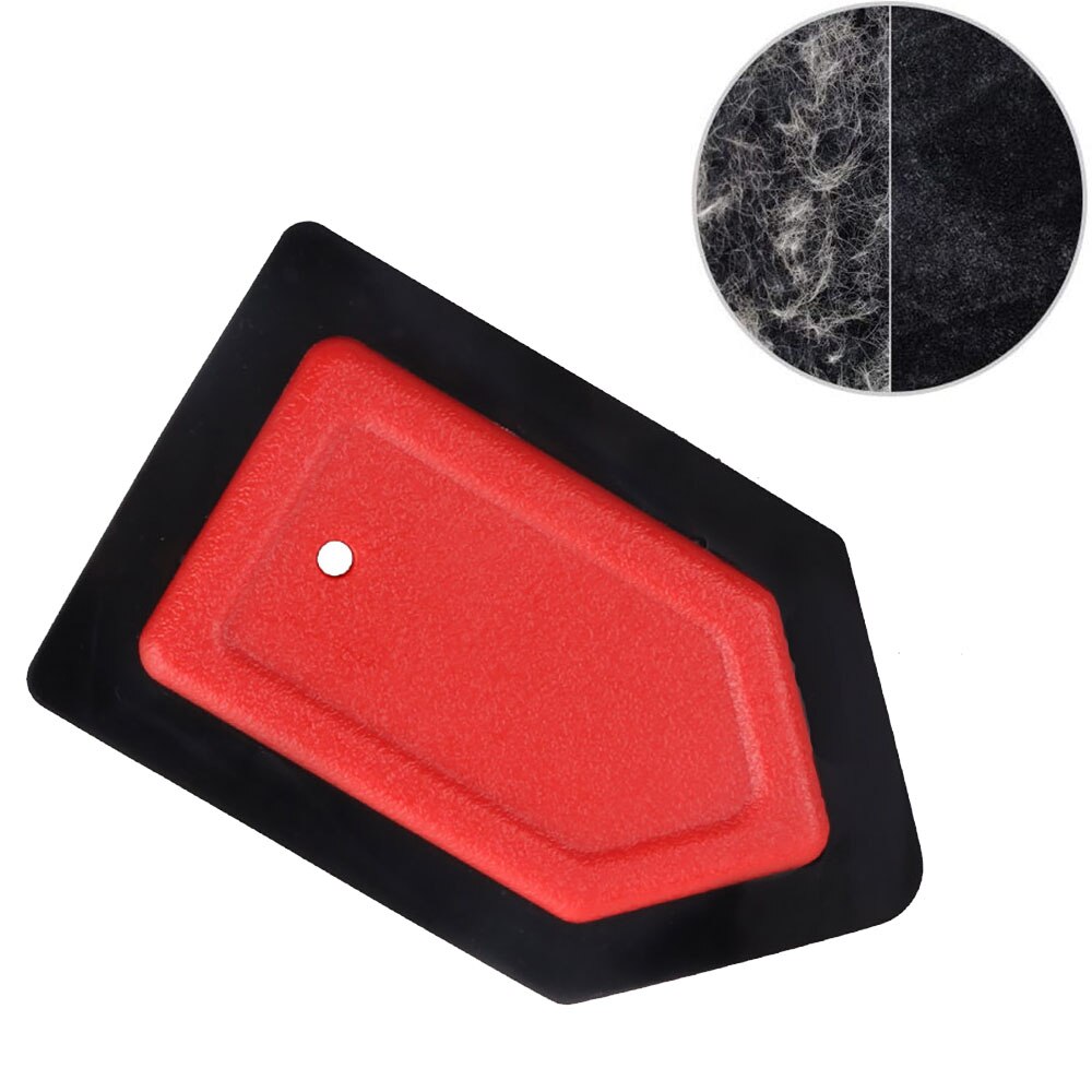 2PC Pet Hair Remover Dog Hair Removal Device Sofa Car Detail Scraper Pet Hair Brush Remover hair removal silicone brush: Token / 5 PACK