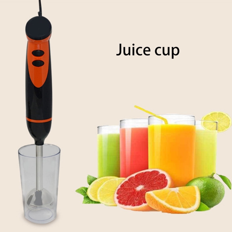 4-in-1 Multifunctional Hand Blender 220-240V, 300W Immersion Mixer, Chopping Bowl,Shaker Glass,Whisk Blender Cup Set