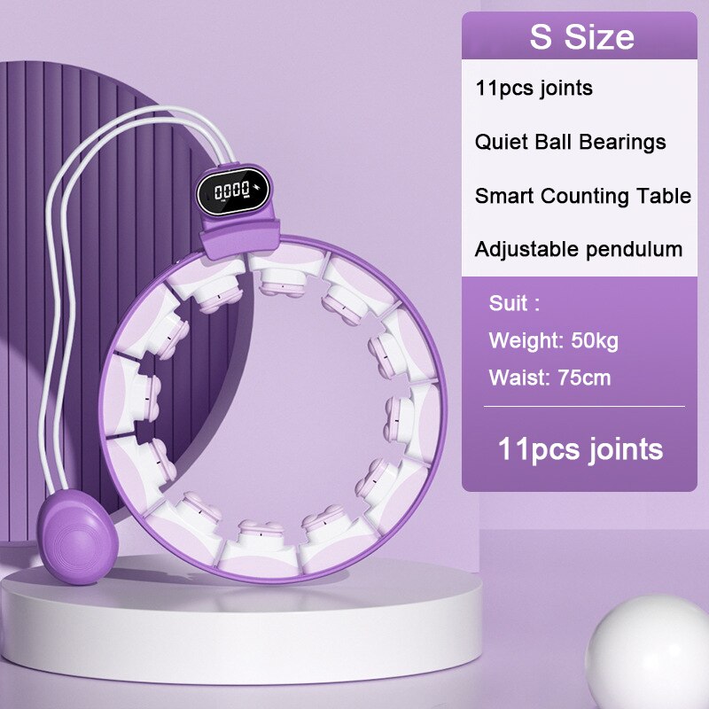 Einstellbar Clever Sport Band Bauch Dünne Taille ÜSpund Massage Fitness Ausrügestochen 360 Grad Gewicht Verlust Ausbildung für Fitnessstudio, Heimat: Violett-S