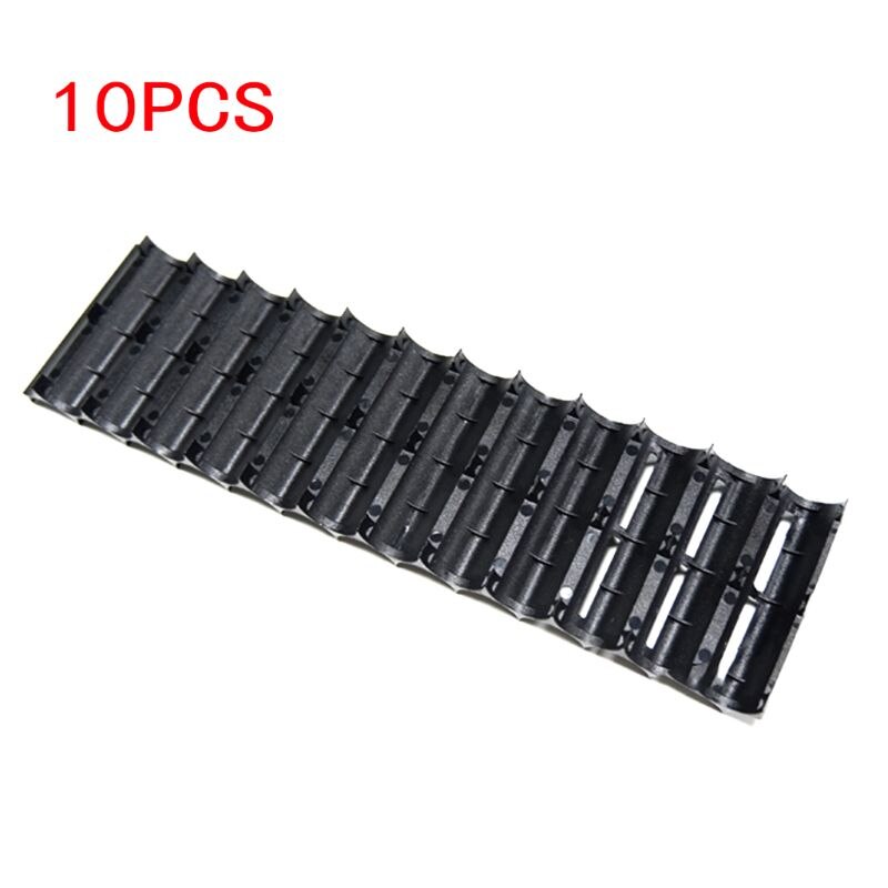 10PCS 2x1 0P/2x13P Cell Plastic 18650 supporto distanziatore batteria staffa cilindrica per accessori per la conservazione della batteria