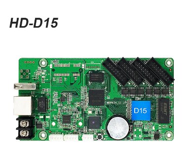 Huidu D15 HD-D15 uitbreiden wifi functie HD D15 full color asynchrone led display controlekaart ondersteuning p2 p2.5 rgb full kleur