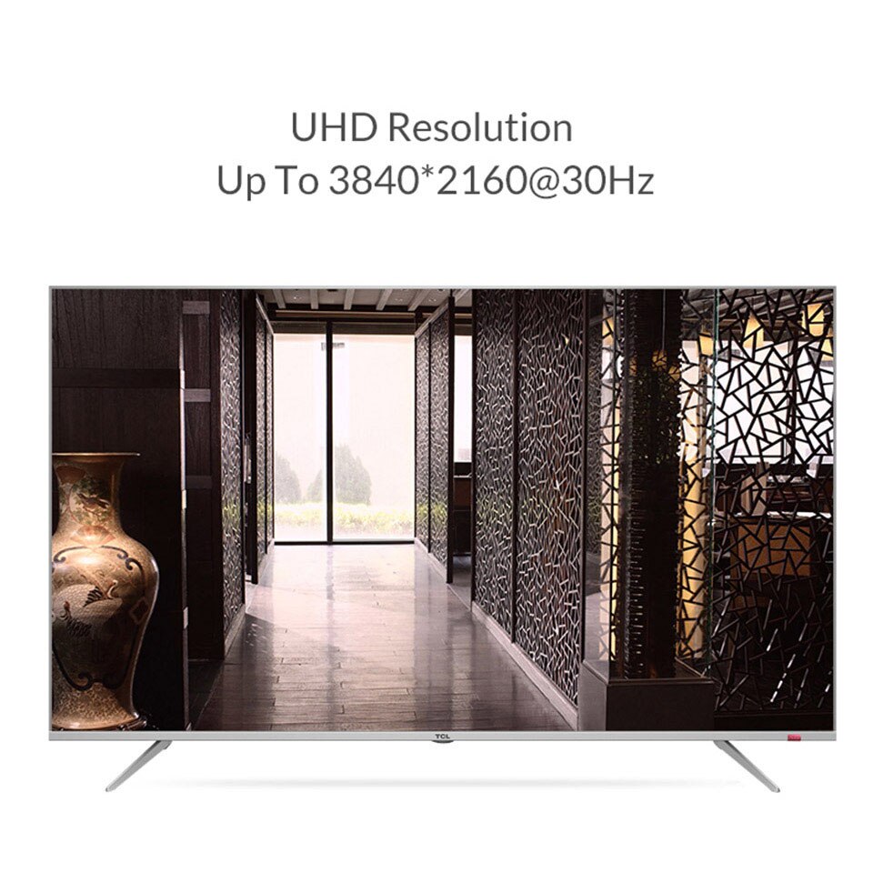 Unnlink HDMI Splitter 1x8 - 4K@30Hz, 1080p@60Hz, 3D - for PC, TV, Projector, Monitor