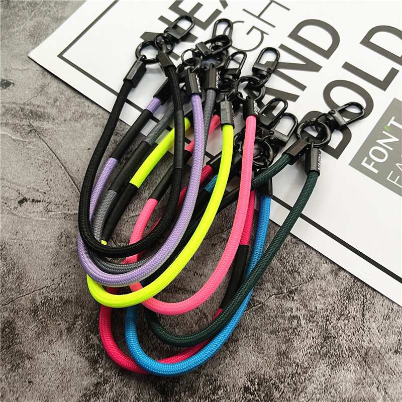 Schlüsselanhänger, farbiges Schlüsselband-Gurt für praktisch-Zubehör, Armbinde, Telefonkette, Metall-Karabinerverschluss, Schlüssel, Schlüsselband, Tasche, Autoschlüssel, Seil