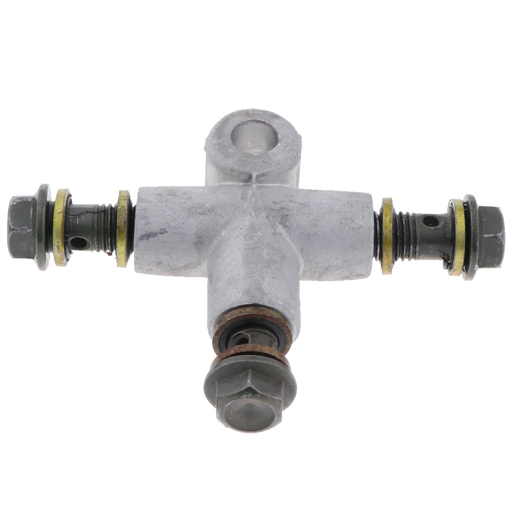 Motorcycle Brake House Line Tee Connector For Drift/Hydraulic Hand Brake,3 WAY 10mm Tee Connector Piece Brake Clutch Pipe