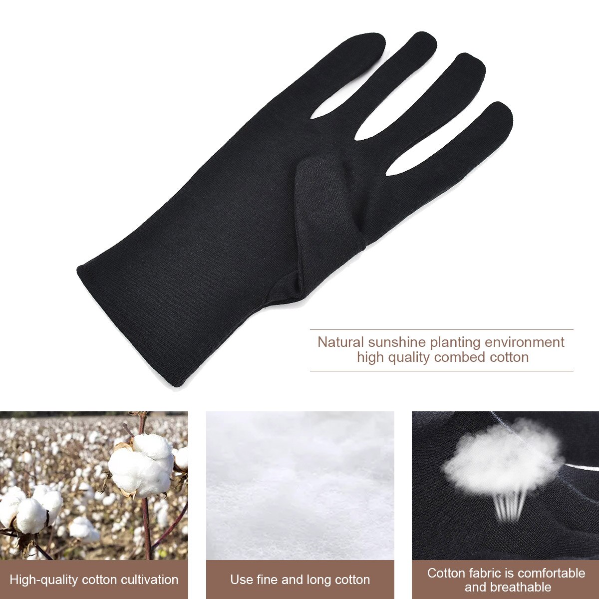 4/2/1Pairs Women Men Spring/Summer Gloves Elastic ... – Vicedeal