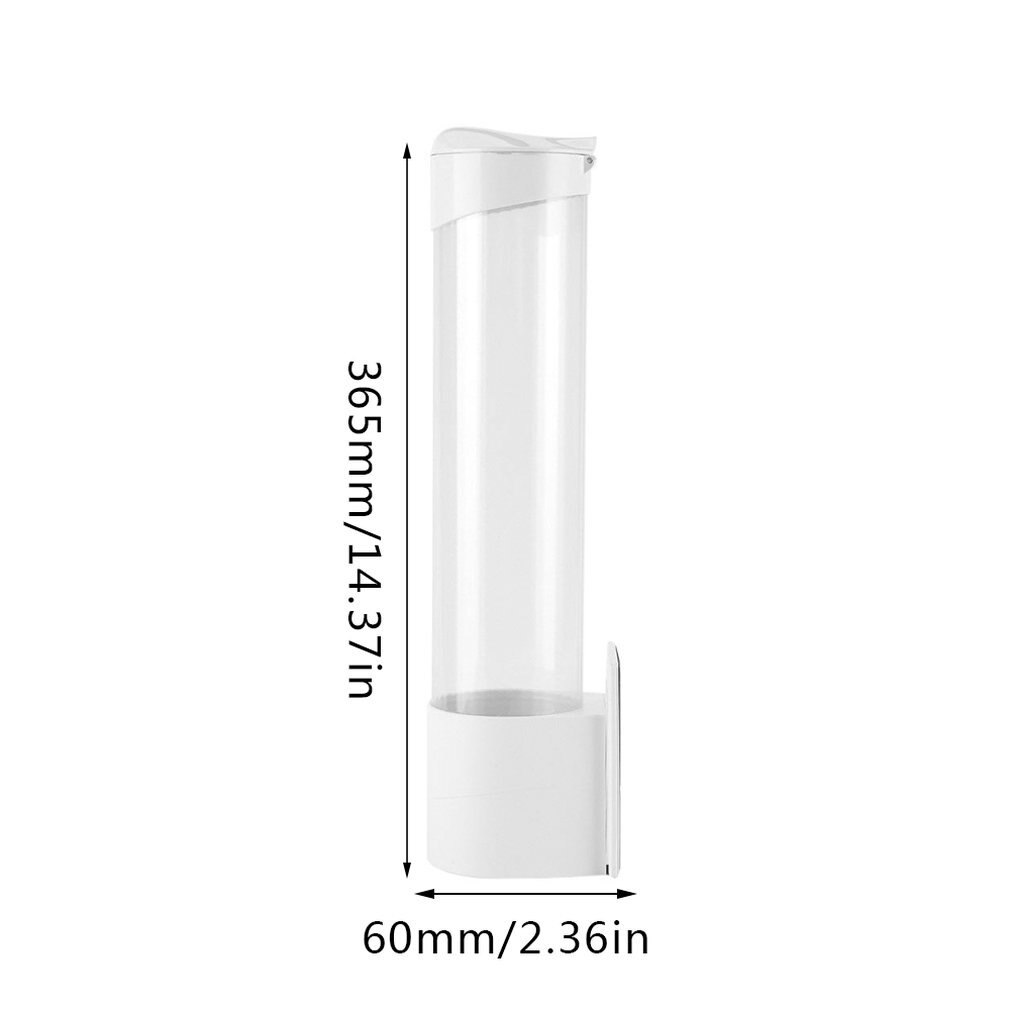 Plastic Bekerdispenser, Pull-type Bekerdispenser Dispenser voor 60 Tot