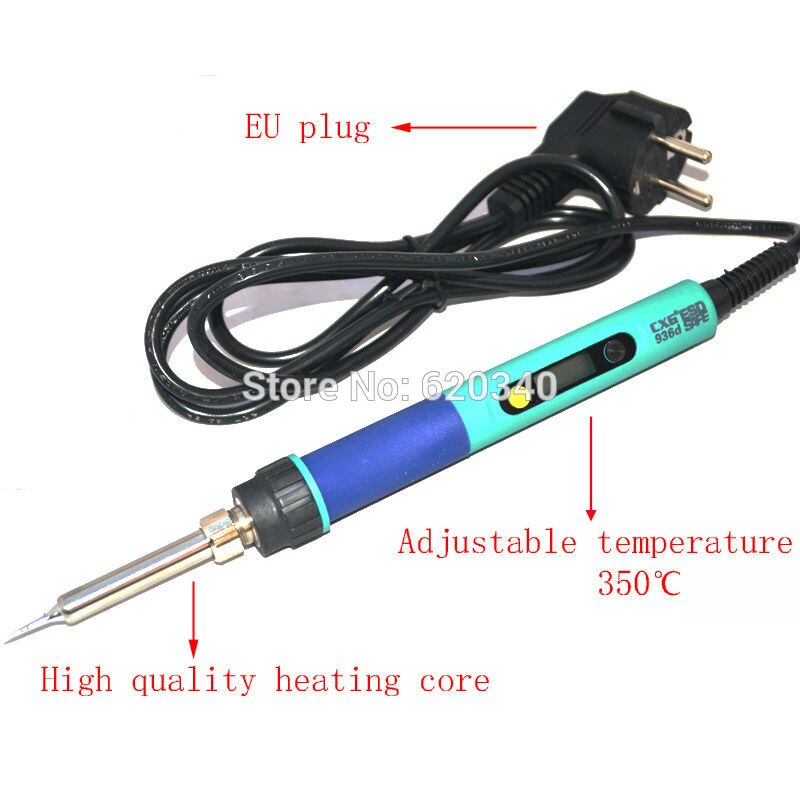 CXG 936d LED Digital Adjustable Electric Soldering Iron Constant temperature Soldering Station 60W to 936d EU Plug