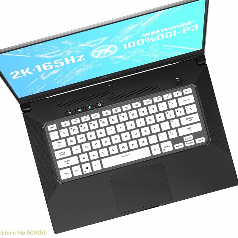 For ASUS ROG Flow X13 GV301Q GV301QH GV301 QH PV301 13 13.4&quot; laptop Silicone Keyboard Cover Protector Skin Dustproof