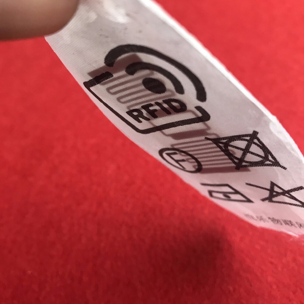 RFID clothing label UHF stickers electronic label sticker electronic label RF tag wet