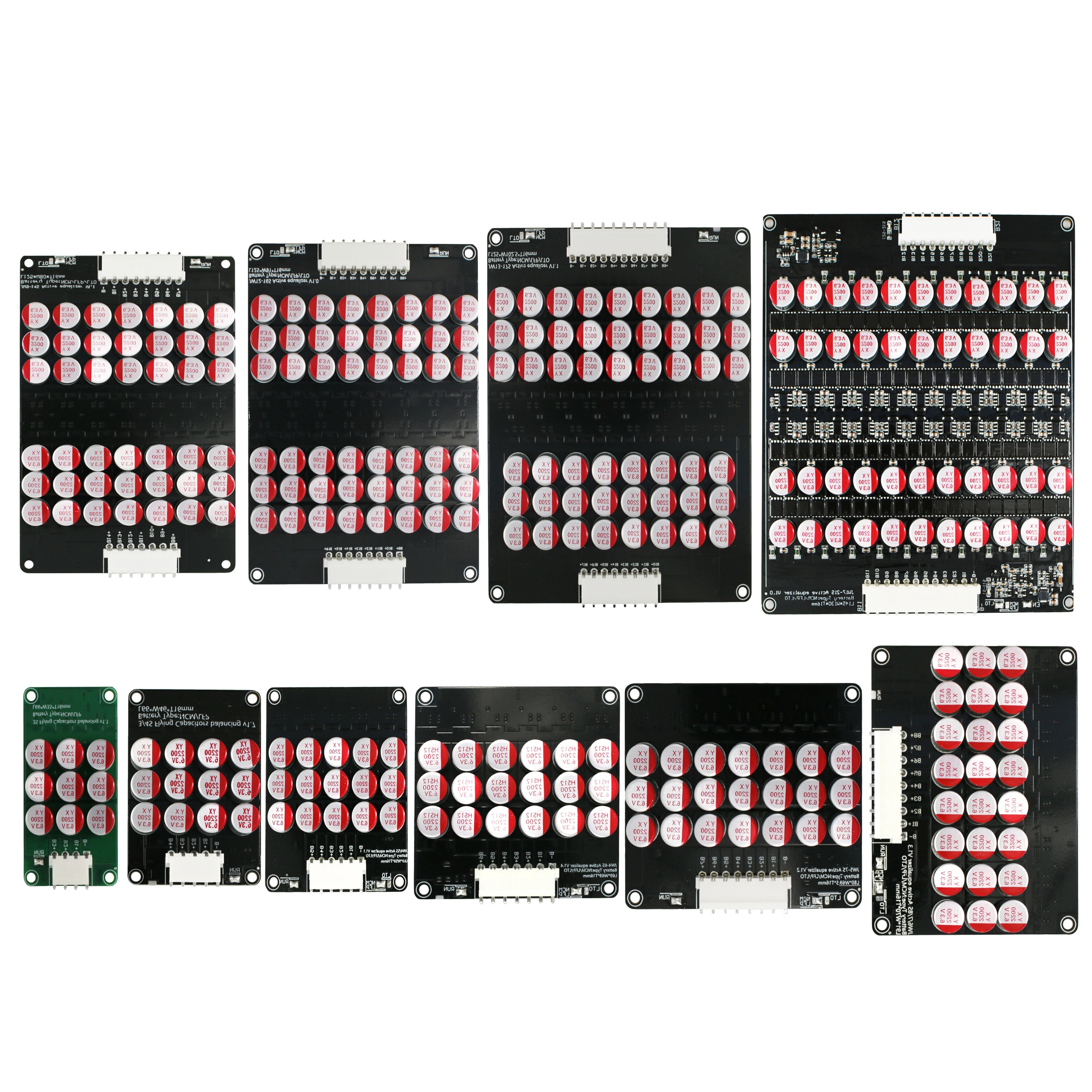 NEEY Equilibrador de ecualizador activo 5A 12S 13S 14S 15S 16S Lifepo4/Lipo/LTO Condensador de energía de batería Litio Lipo Lifepo4 Ecualizador