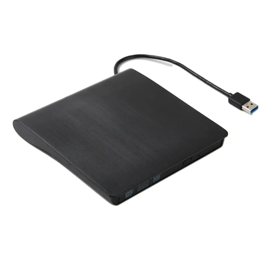 External DVD Drive USB 3.0 CD Burner Portable CD +/-RW Drive DVD Player for ROM Rewriter Burner For Laptop Desktop PC Windows: Default Title