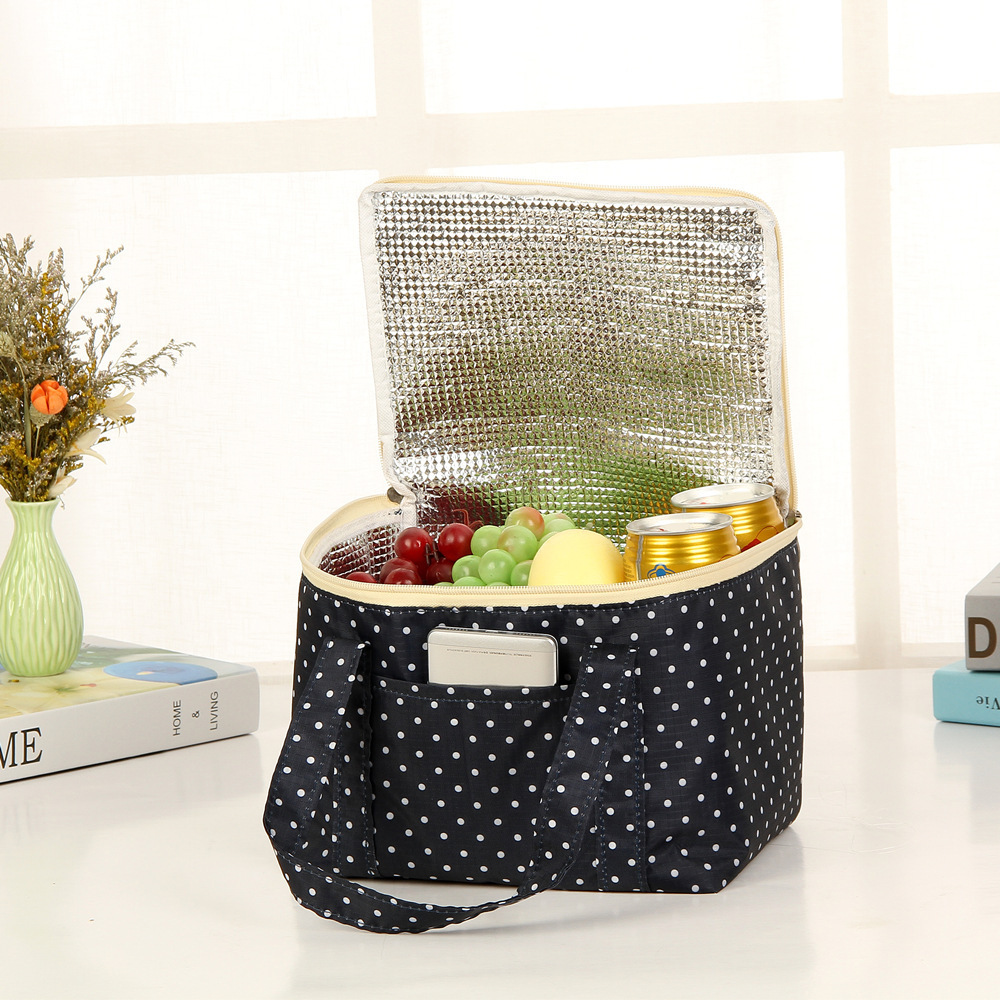 Bolsas de almuerzo de tela Oxford de gran capacidad para hombre y mujer, bolsa térmica de viaje para comida, Picnic, portátil, impermeable, más fresca