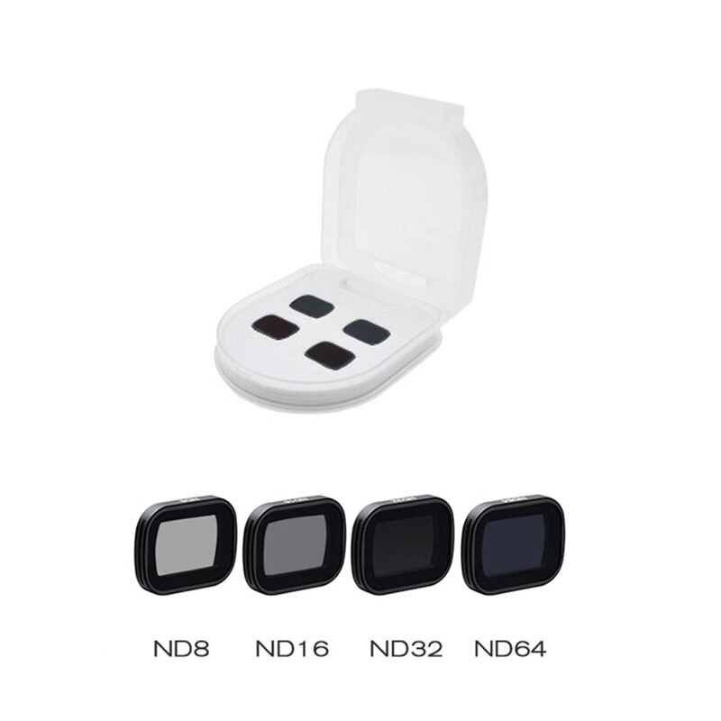Osmo caméra de poche à cardan Osmo filtre de poche ND CPL Polar ND8 16 32 64 filtres UV pour accessoires de poche DJI Osmo: Black