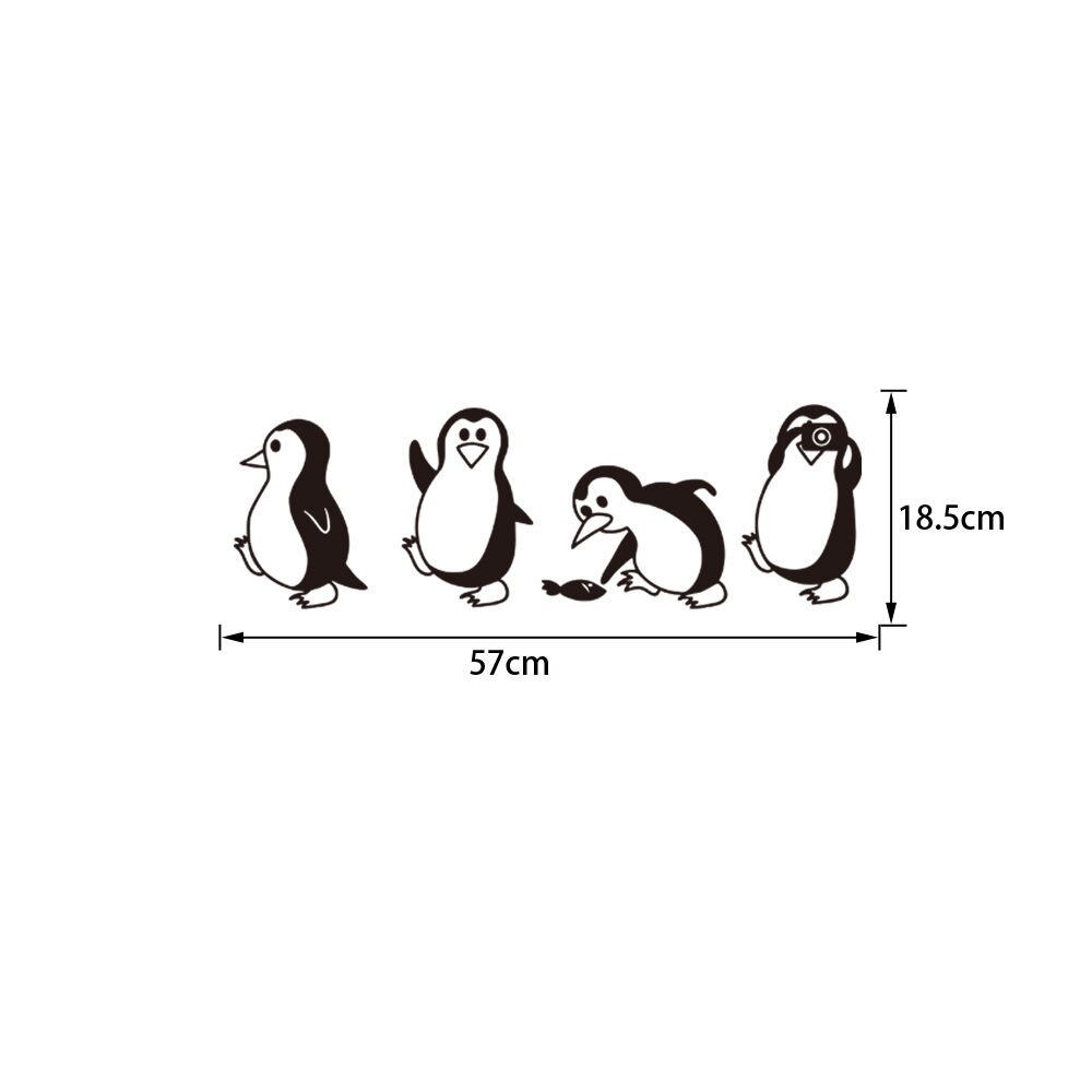 Flyvende elefant væg dyr væg klistermærke væg kunst indretning til børn soveværelse baby børnehave aftagelig hjem baggrund dekoration: 57 x 18.5cm