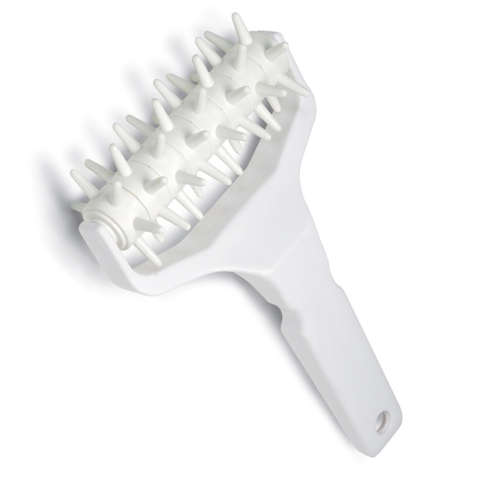 Plastic Pizza Pie Deeg Docker Pizza Roll Deeg Pitter Bakken Tool Wit