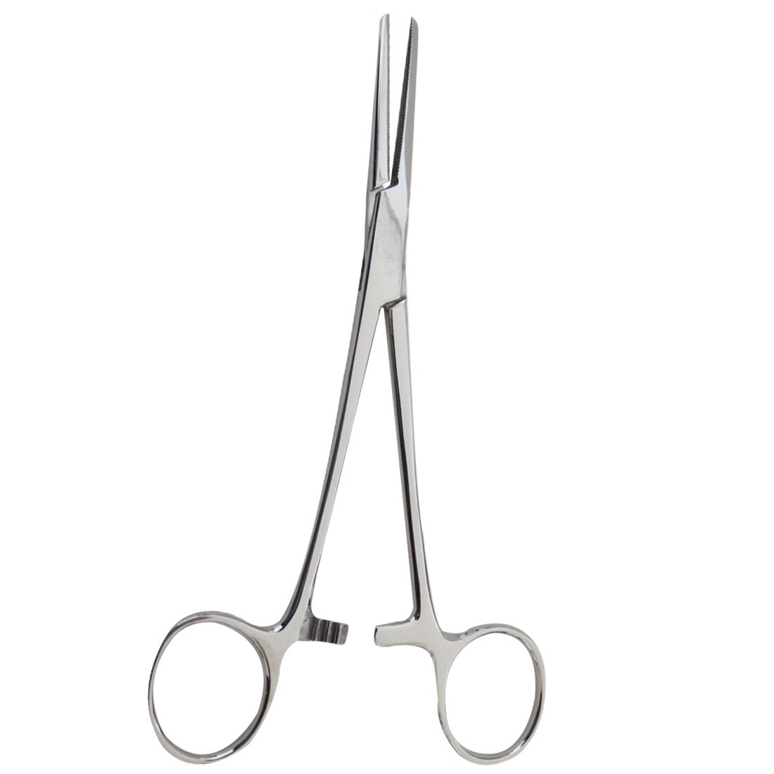 Scissors Pliers Fishing Curved/ Straight Tip Hemostat 12.5cm Haemostatic Locking Clamps Forceps Stainless Steel