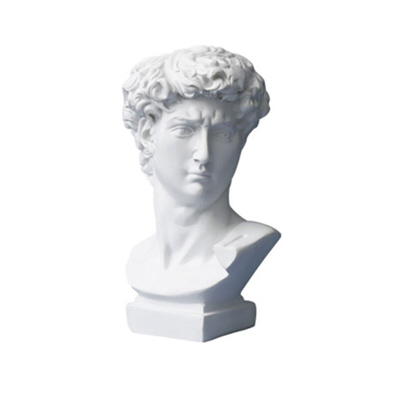 Hars Vaas Bloempot Nordic Stijl Menselijk Hoofd Pen Borstels Houder Woondecoratie: A