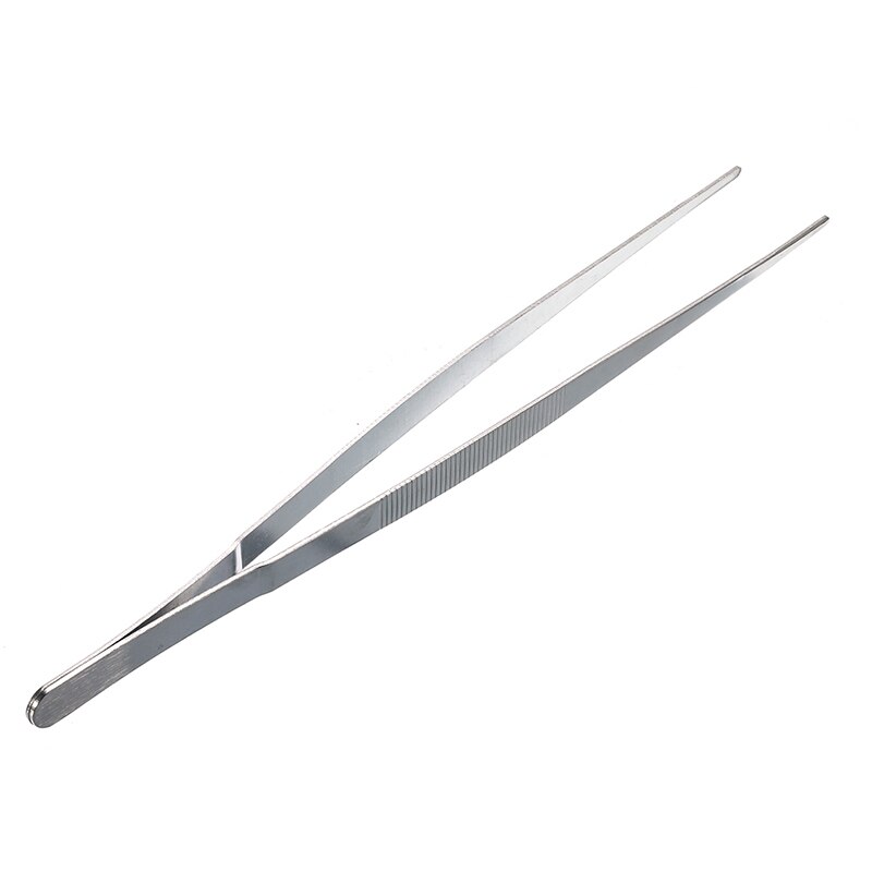30cm Grill Pinzette Zange Edelstahl Lebensmittel Churrasco Pinzette Küche Kochen Utensilien Spielereien BBQ Zubehör Lebensmittel Clip