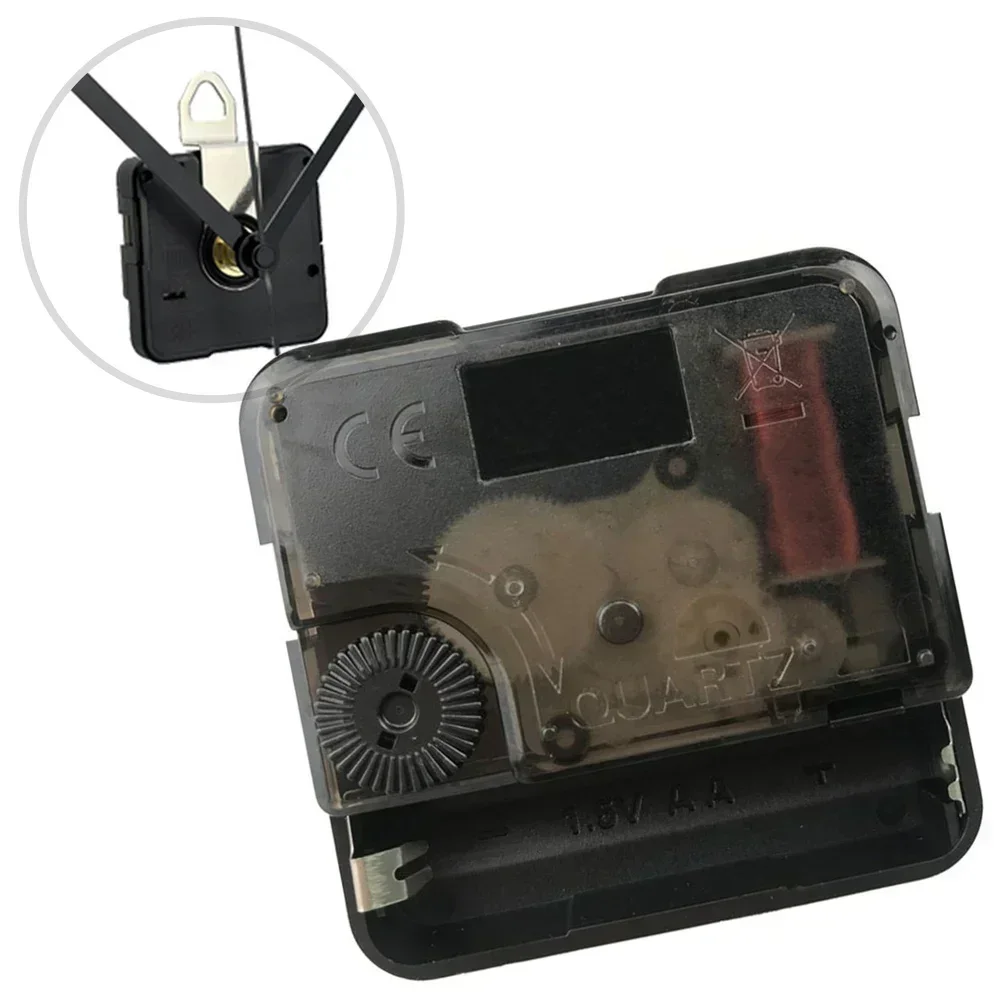 Clock Mechanism Silent Quartz Movement Machine Wall Hand Pointer Set Table Long Shaft DIY Watches Repair Parts