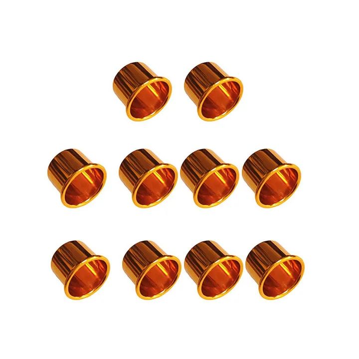 10 małe aluminiowe kubeczki na świece, małe etui na świece, złote/czarne/srebrne, chroniące przed kapaniem, dekoracja na imprezę świąteczną