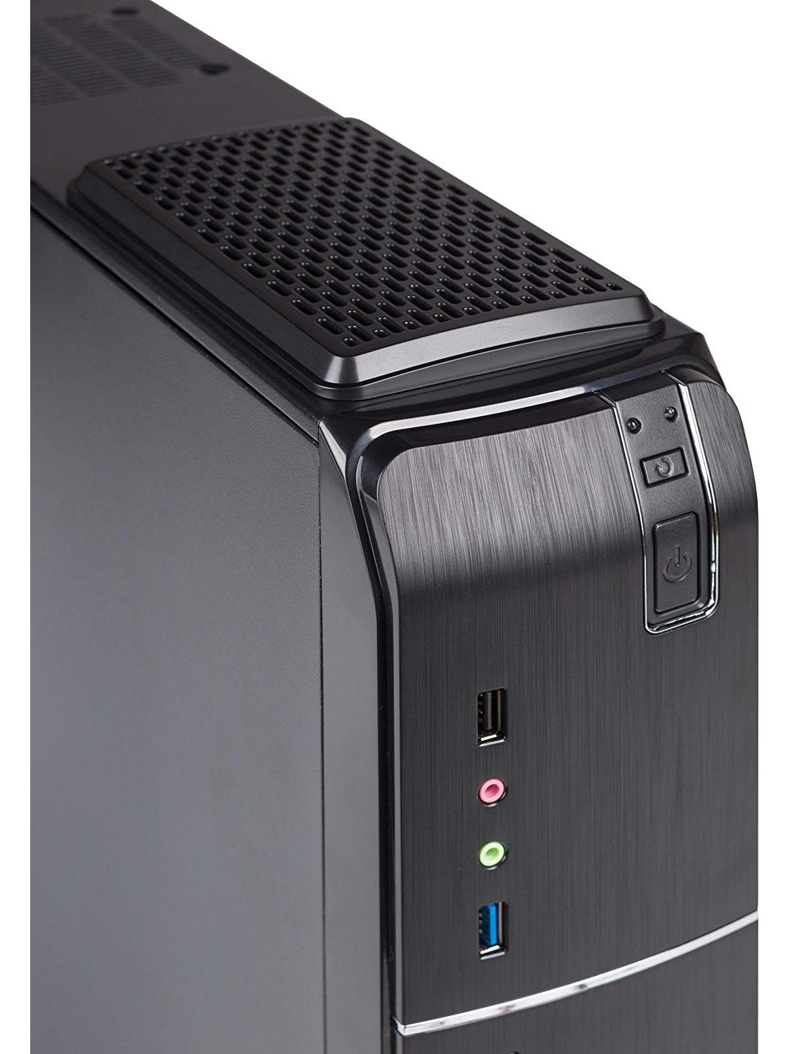 Caja de Ordenador SLM20 Formato Micro ATX | Estructura Acero | Torre de PC oficina | | Carcasa de acero